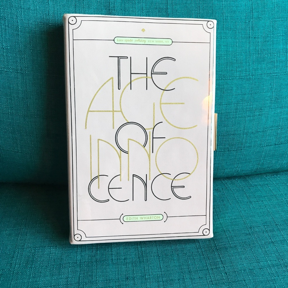 ❤️SOLD❤️❤️Kate Spade Age of Innocence Book Clutch